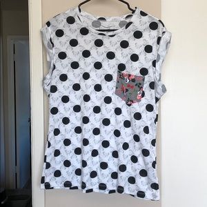 Disney Parks Polka Dot Minnie Shirt